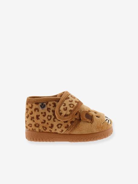 Chaussons 105119 VICTORIA beige+camel 8 - vertbaudet enfant 