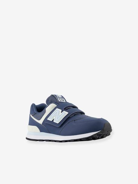 Baskets scratchées enfants PV574KIE NEW BALANCE marine 1 - vertbaudet enfant 