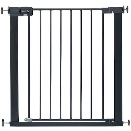 Barrière de sécurité enfant Easy Close Metal - SAFETY 1ST - Réglable de 73 à 80 cm - Anthracite - Métal NOIR 1 - vertbaudet enfant 