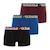 Lot de 3 boxers garçon Trio Choc - ATHENA - Coton - Noir - Confort et maintien supérieurs BLEU+BLEU+NOIR 4 - vertbaudet enfant 