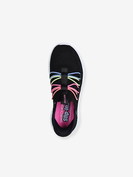 Baskets enfant Hands Free Slip-ins® : Ultra Flex 3.0 - Bungee Fun - Skechers® noir 4 - vertbaudet enfant 