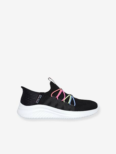 Baskets enfant Hands Free Slip-ins® : Ultra Flex 3.0 - Bungee Fun - Skechers® noir 2 - vertbaudet enfant 