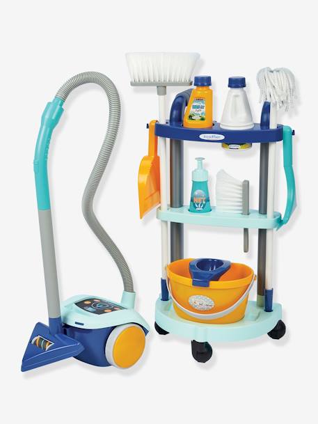 Chariot ménage + aspirateur ECOIFFIER multicolore 1 - vertbaudet enfant 