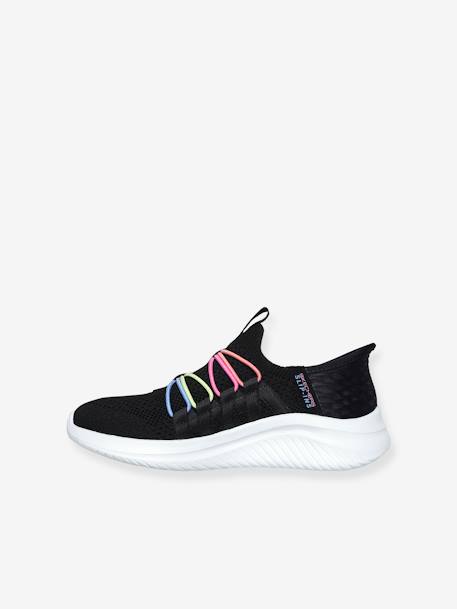 Baskets enfant Hands Free Slip-ins® : Ultra Flex 3.0 - Bungee Fun - Skechers® noir 3 - vertbaudet enfant 