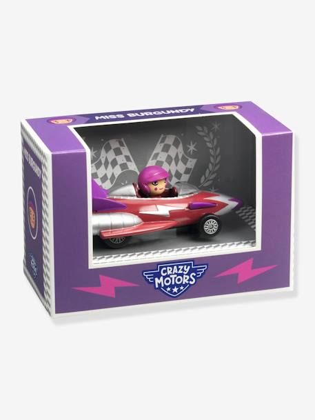 Voiture crazy motors DJECO Electro Choc+Funny beast+Hurry Police+Miss Burgundy+Mister Wings+Navy Flying+Pink Lady+Rayal Scarab+Roller Coaster+Taxi Joe 7 - vertbaudet enfant 