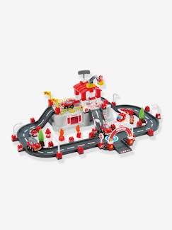 Jouet-Jeux d'imagination-Abrick - Baril circuit pompiers ECOIFFIER