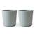 Lot de 2 gobelets Mushie Gris GRIS 1 - vertbaudet enfant 