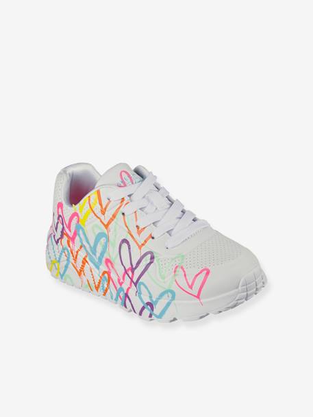 Baskets enfant Skechers x JGoldcrown : Skechers Street™ Uno Lite - Spread the Love - SKECHERS® blanc 1 - vertbaudet enfant 