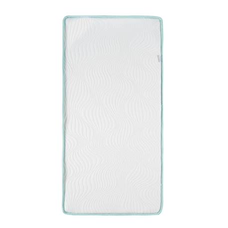 Matelas bébé 60x120x10cm Aloe vera - Peau Sensible - Propriétés Anti Bactériennes/Allergènes - Apaisant - Fabriqué En France BLANC 3 - vertbaudet enfant 