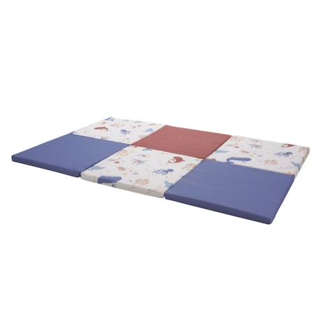 Maxi Tapis d'éveil Malin TINEO TRESORS DE L'OCEAN 5en1 - Tapis évolutif multifonction - 120x180x5 cm BLEU 2 - vertbaudet enfant 