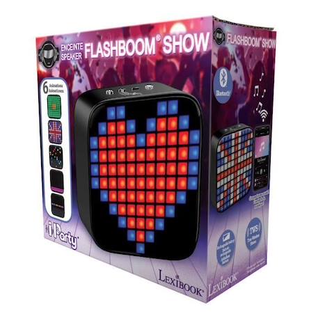 Enceinte Bluetooth® iParty Flashboom Show NOIR 3 - vertbaudet enfant 