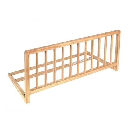 Barrière de Lit Nidalys Bois Naturel 120 CM Norme BS - Sécurité pour Bébé MARRON 1 - vertbaudet enfant 