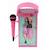 Enceinte Tendance Bluetooth® portable avec micro et effets lumineux Barbie ROSE 3 - vertbaudet enfant 