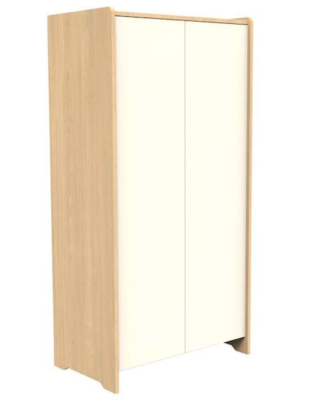 ARMOIRE 2 PORTES BEIGE 2 - vertbaudet enfant 