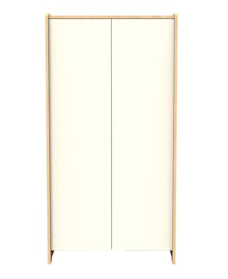 ARMOIRE 2 PORTES BEIGE 1 - vertbaudet enfant 