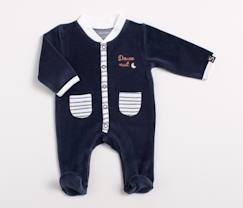 Bébé-Pyjama, surpyjama-PYJAMA BLEU - TAILLE 3 MOIS