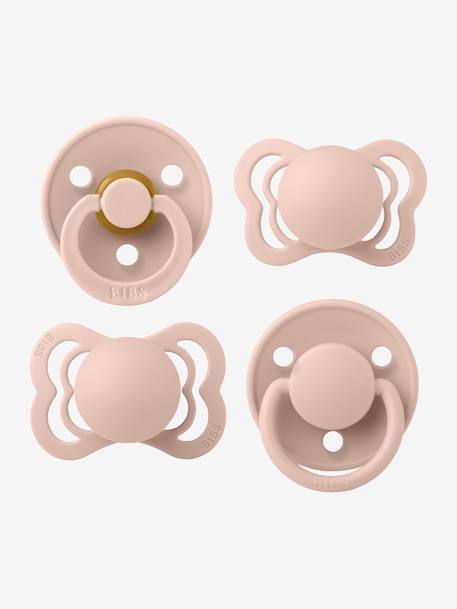 Coffret 4 tétines Try It - BIBS beige+blush+vert sauge 4 - vertbaudet enfant 