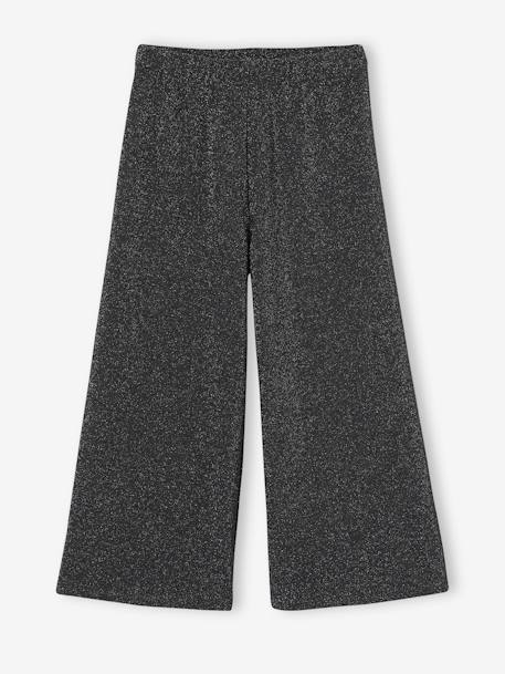 Legging large fille anthracite 2 - vertbaudet enfant 