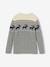 Pull Jacquard à torsade garçon blanc chiné+gris chiné 5 - vertbaudet enfant 