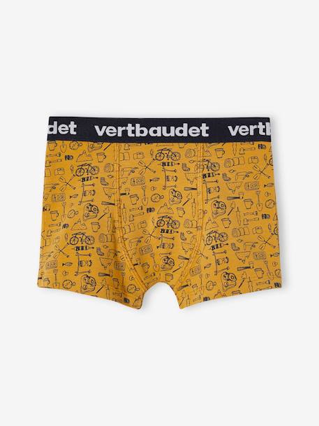 Lot de 5 boxers stretch garçon écru 5 - vertbaudet enfant 