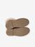 Boots fourrées et zippées fille camel 5 - vertbaudet enfant 