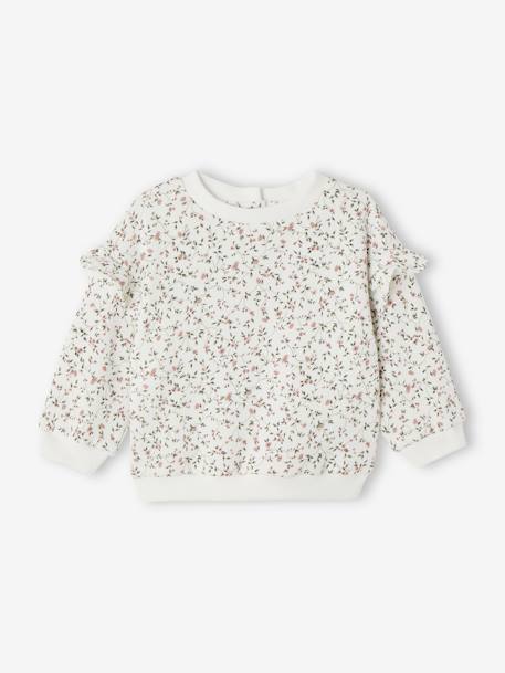 Ensemble sweat + salopette + bandeau bébé vert d'eau 2 - vertbaudet enfant 