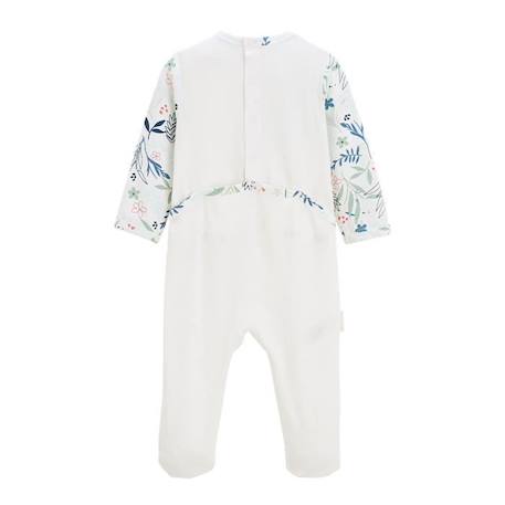 Pyjama bébé Dahlia BLANC 2 - vertbaudet enfant 