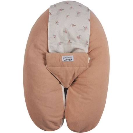 Coussin De Grossesse et D'allaitement 3 En 1 Multirelax éponge Rose BLANC 1 - vertbaudet enfant 