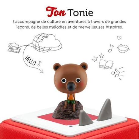 tonies - Figurine Tonie - Mouk - Découvre le monde avec Mouk MARRON 3 - vertbaudet enfant 