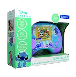 Jouet-Power Console® Stitch console de jeux éducative parlante bilinque avec 100 activités et un écran 2,8" en français et anglais