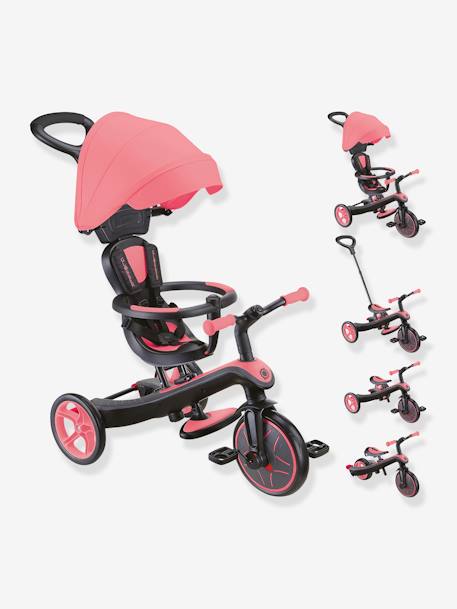 Tricycle évolutif 4 en 1 GLOBBER beige+bleu+menthe+rose 24 - vertbaudet enfant 