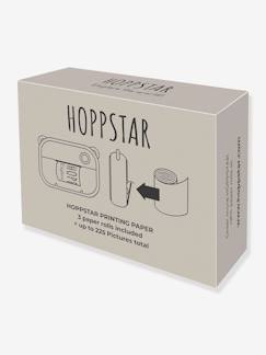 Jouet-Pack 3 rouleaux de papier thermique autocollant noir & blanc HOPPSTAR