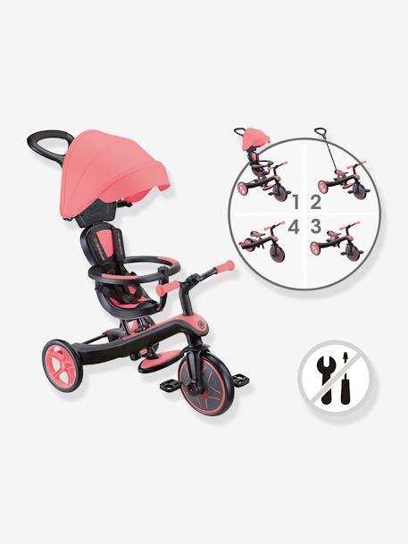 Tricycle évolutif 4 en 1 GLOBBER beige+bleu+menthe+rose 22 - vertbaudet enfant 