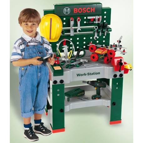 BOSCH - Etabli Workstation N°1 pour Enfant VERT 3 - vertbaudet enfant 