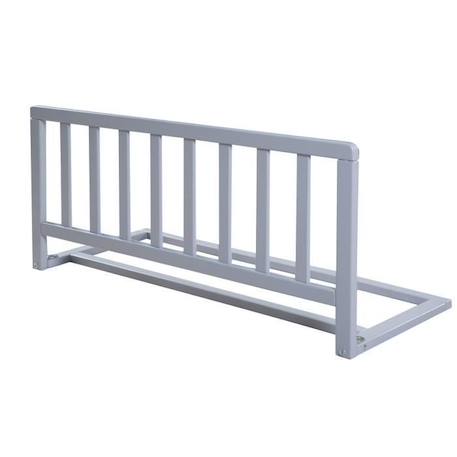 Barrière de Lit en Bois 90 cm ROBA - Protection Anti-Chute pour Bébés et Enfants - Gris GRIS 1 - vertbaudet enfant 