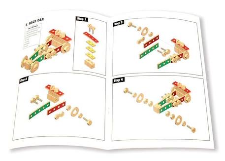 Établi De Projets En Bois - MELISSA & DOUG - Garçon et Fille - A partir de 3 ans BEIGE 4 - vertbaudet enfant 