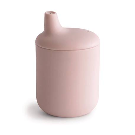 Tasse à bec - Rose Blush - Verre bébé - Apprentissage - Mushie ROSE 2 - vertbaudet enfant 