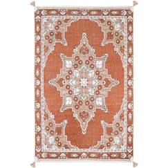 Tapis motif bohème coton imprimé LALITHA - Nattiot  - vertbaudet enfant