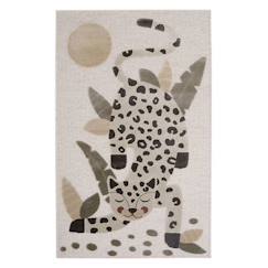 Linge de maison et décoration-Décoration-Tapis enfant LITTLE JAGUAR IVOIRE - Nattiot