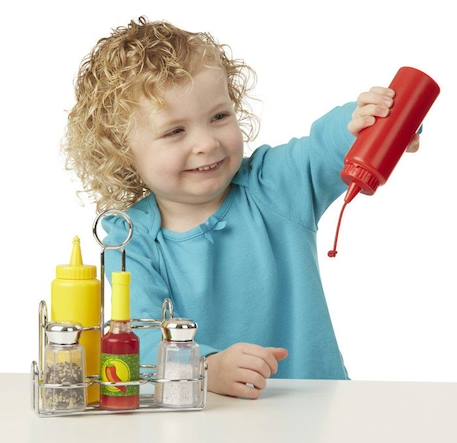 Melissa & Doug - Ensemble de condiments JAUNE 6 - vertbaudet enfant 