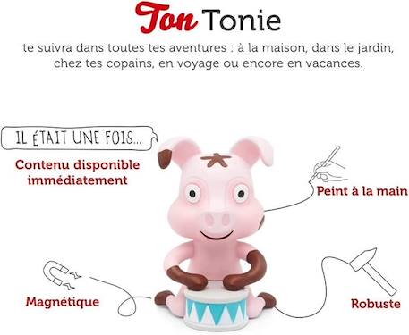 tonies - Figurine Tonie - Mes comptines préférées - Les animaux - Figurine Audio pour Toniebox ROSE 2 - vertbaudet enfant 