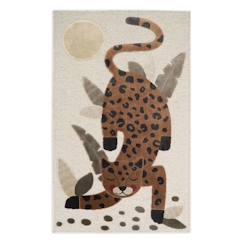 Linge de maison et décoration-Décoration-Tapis enfant LITTLE JAGUAR TOFFEE - Nattiot