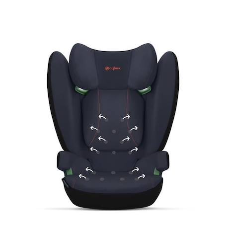 Siège auto isofix Solution B i-fix Bay Blue CYBEX - Groupe 2/3 - Bleu BLEU 3 - vertbaudet enfant 