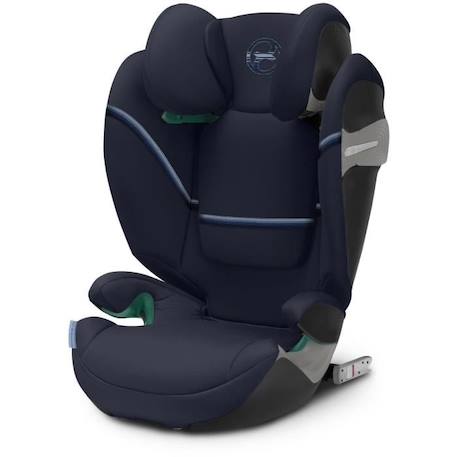 Siège auto isofix CYBEX SOLUTION S2 i-Fix - Groupe 2/3 - Ceinture de sécurité - Face route - Ocean Blue BLEU 1 - vertbaudet enfant 