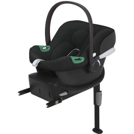 Siège auto CYBEX Aton B2 i-Size + Base One - Groupe 0+ - Isofix - Volcano Black NOIR 1 - vertbaudet enfant 