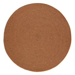 Linge de maison et décoration-Décoration-Tapis rond laine feutrée NEETHU TOFFEE S - Nattiot