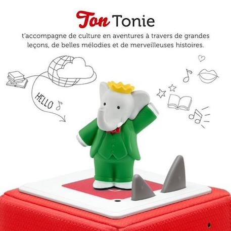 tonies® - Figurine Tonie - Babar - Les Chasses Au Trésor De Babar - Figurine Audio pour Toniebox VERT 3 - vertbaudet enfant 