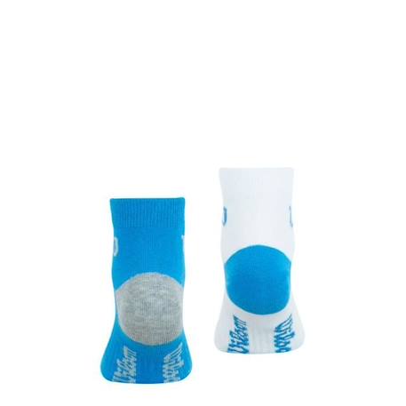 Chaussettes mi-basses garçon Wilson Essentiel Bleu - Lot de 2 - Confort et contrôle d'humidité BLEU 3 - vertbaudet enfant 