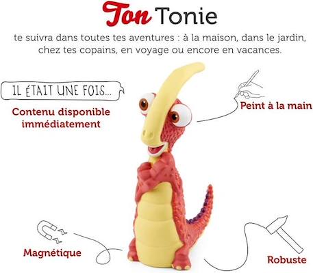 tonies - Figurine Tonie - Gigantosaurus - Rocky - Figurine Audio pour Toniebox JAUNE 2 - vertbaudet enfant 