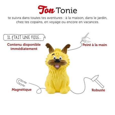 tonies - Figurine Tonie - Le journal de Gurty - Vacances en Provence - Figurine Audio pour Toniebox JAUNE 2 - vertbaudet enfant 